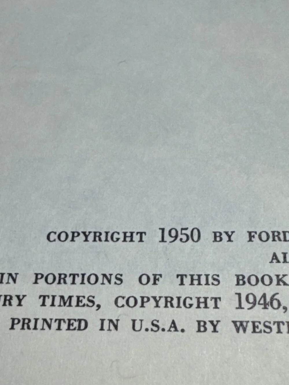 Ford Treasury Of Favorite Recipes From Famous Eating Places 1950 Spiral Bound Bo
